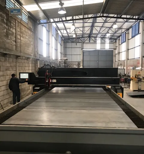 Servicio de corte plasma y láser de SILSA.